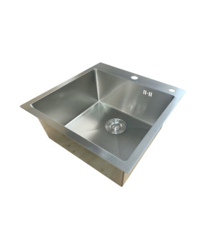 Мойка Mixxus MH5050 Micro Decor SS Color (3.0/0.8) из нерж. стали (цвет нержавейка) (MI8212)