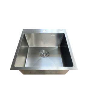 Мойка Mixxus MH5050 Micro Decor SS Color (3.0/0.8) из нерж. стали (цвет нержавейка) (MI8212)