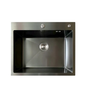 Мойка Mixxus MH5843 Micro Decor Graphite (3.0/0.8) из нерж. стали (MI8217)
