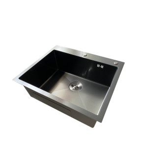 Мойка Mixxus MH5843 Micro Decor Graphite (3.0/0.8) из нерж. стали (MI8217)