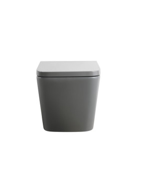 Унитаз подвесной Mixxus Premium QUADRO-0305-R GRAY 510x350x345mm Rimless (MP6656)