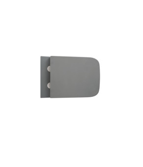 Унитаз подвесной Mixxus Premium QUADRO-0305-R GRAY 510x350x345mm Rimless (MP6656)