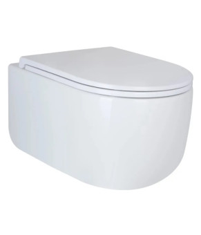 Унитаз подвесной Mixxus Premium TOPPER-0302-T3 490х360х380mm, система TORNADO 3.0 (MP6599)