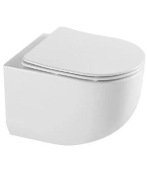 Унитаз подвесной Mixxus Premium Ellipse-0302-T3 495x360x370mm, система смыва Tornado 3.0 (MP6462)