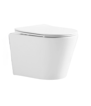 Унитаз подвесной Mixxus BEVEL-0302-R 520x360x365mm, Rimless (MI6709)