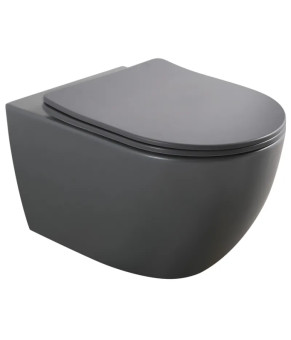 Унитаз подвесной Mixxus Premium ELLIPSE-0309-T1 GRAY (MP6655)