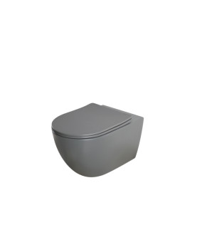 Унитаз подвесной Mixxus Premium ELLIPSE-0309-T1 GRAY (MP6655)