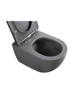 Унитаз подвесной Mixxus Premium ELLIPSE-0309-T1 GRAY (MP6655)