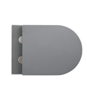 Унитаз подвесной MIXXUS PREMIUM TOPPER-0303-R GRAY Rimless (MP6657)