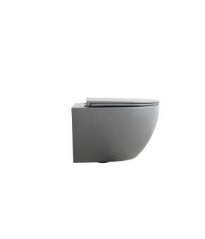 Унитаз подвесной Mixxus Premium ELLIPSE-0308-T3 GRAY 490x360x360mm система смыва TORNADO 3.0 (MP6654)