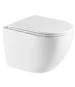 Унитаз подвесной Mixxus Premium Ellipse-0304-R 540x360x360mm, Rimless (MP6466)
