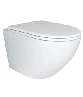 Унитаз подвесной Mixxus Premium Ellipse-0301-T3 495x365x365mm, система смыва Tornado 3.0 (MP6461)