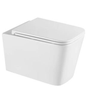 Унитаз подвесной Mixxus Premium Quadro-0302-R 530x360x365mm Rimless (MP6454)
