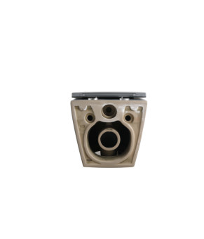 Комплект унитаз подвесной MIXXUS PREMIUM ELLIPSE-SET-2101 GRAY с инсталляцией и панелью GUN GRAY (MP6668)