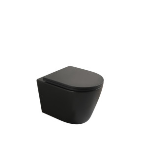 Унитаз подвесной MIXXUS PREMIUM BEVEL-SET-2101 BLACK Комплект: унитаз + инсталляция + панель смыва TORNADO 1.0 BLACK MAT (MP6669)
