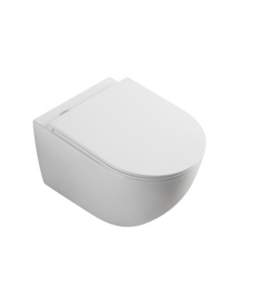 Унитаз подвесной MIXXUS PREMIUM ELLIPSE-SET-2101 с инсталляцией и панелью смыва WHITE (MP6667)