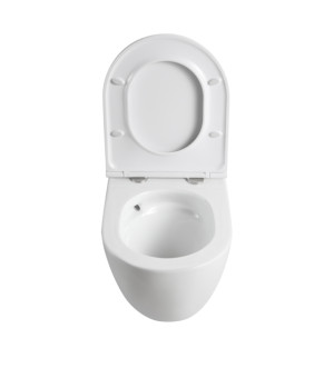 Унитаз подвесной MIXXUS PREMIUM ELLIPSE-SET-2101 с инсталляцией и панелью смыва WHITE (MP6667)