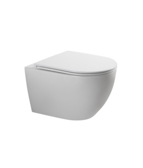 Унитаз подвесной MIXXUS PREMIUM ELLIPSE-SET-2101 с инсталляцией и панелью смыва WHITE (MP6667)