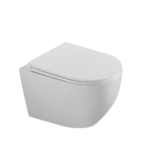 Унитаз подвесной MIXXUS PREMIUM ELLIPSE-SET-2101 с инсталляцией и панелью смыва WHITE (MP6667)