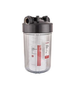 Колба фильтра для холодной воды Koer KV-31-1 ВВ10 (PPR, 8 атм, 1", 4.5"x10") KR5449