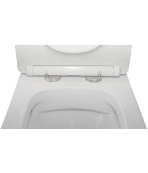 Чаша унитаза-компакта Mixxus Quadro-0403-R Rimless без сиденья (MI8341)