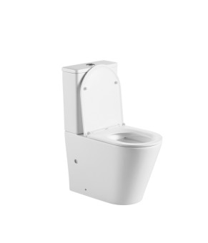 Унитаз-компакт Mixxus Premium Bevel-0402-R 670x390x880mm, Rimless (MP6474)
