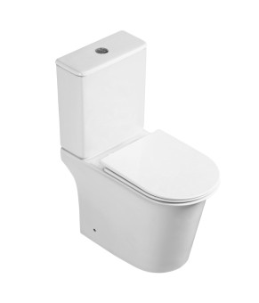 Унитаз-компакт Mixxus WAVE-0405-R 630x350x795mm, Rimless (MI6694)