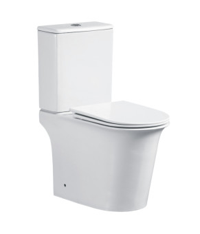 Унитаз-компакт Mixxus WAVE-0405-R 630x350x795mm, Rimless (MI6694)