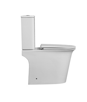 Унитаз-компакт Mixxus WAVE-0405-R 630x350x795mm, Rimless (MI6694)