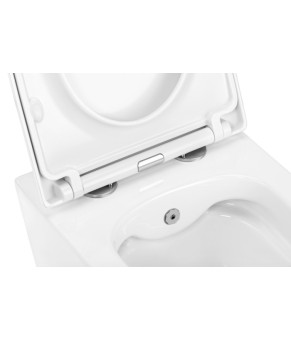 Унитаз-биде подвесной Mixxus Premium QUADRO-1301-R 510x350x345mm Rimless (MP6658)