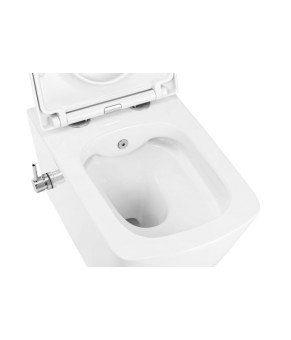 Унитаз-биде подвесной Mixxus Premium QUADRO-1301-R 510x350x345mm Rimless (MP6658)