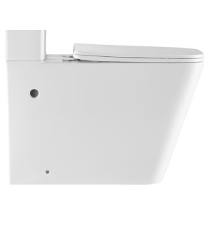 Чаша унитаза-компакта Mixxus Premium Quadro-0402-R Rimless без сиденья (MI8340)