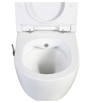 Унитаз-биде подвесной Mixxus Premium ELLIPSE (MP6659)