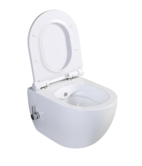 Унитаз-биде подвесной Mixxus Premium ELLIPSE (MP6659)
