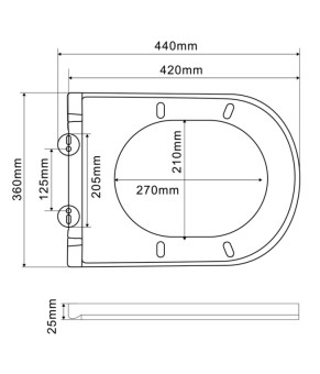 Унитаз-биде подвесной Mixxus Premium ELLIPSE (MP6659)