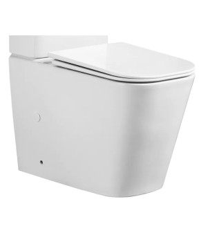 Чаша унитаза-компакта Mixxus Quadro-0404-T1 Tornado 1.0 без сиденья (MI8342)