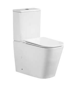 Чаша унитаза-компакта Mixxus Quadro-0404-T1 Tornado 1.0 без сиденья (MI8342)