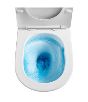 Унитаз подвесной безободковый MIXXUS PREMIUM BEVEL-0701-T1 580х365х430mm, система смыва TORNADO 1.0 (MP6597)