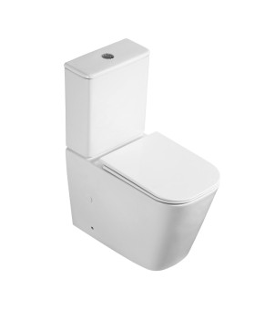 Унитаз-компакт Mixxus QUADRO-0404-T1 660х360х820mm, система смыва TORNADO 1.0 (MI6688)