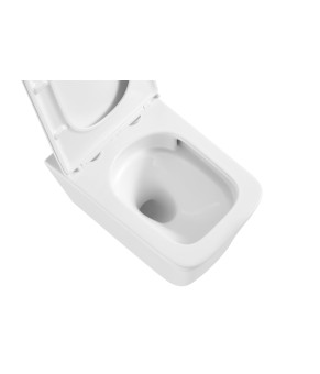 Унитаз подвесной Mixxus Premium Quadro-0302-T1 530x360x365mm, система смыва Tornado 1.0 (MP6456)