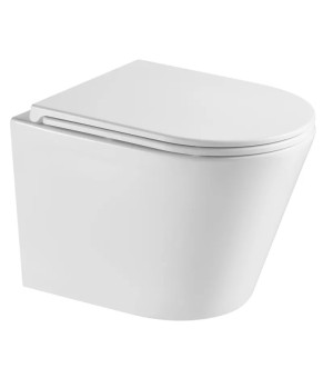 Унитаз подвесной Mixxus Premium Bevel-0301-T3 515x355x365mm, система смыва Tornado 3.0 (MP6472)