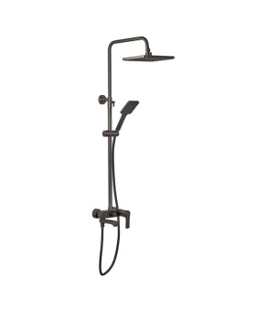 Душевая колонна со смесителем Haiba Milano 003-J Graphite (HB4009)