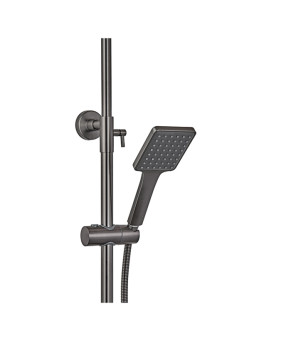 Душевая колонна со смесителем Haiba Milano 003-J Graphite (HB4009)
