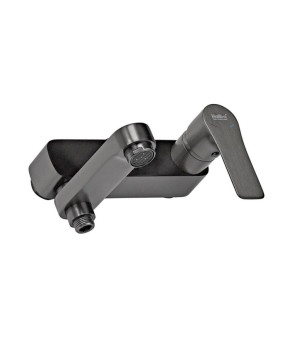 Душевая колонна со смесителем Haiba Milano 003-J Graphite (HB4009)