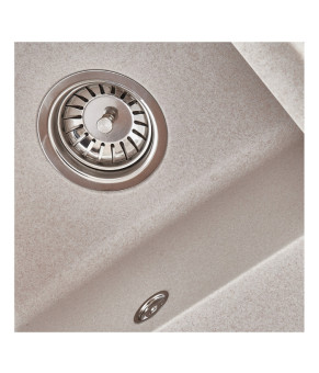 Мойка кухонная Zerix ZS-6250S-06 Beige (ZX4589)