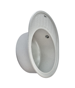 Гранитная кухонная мойка ZERIX ZS-6250R-07 Marble (ZX4550)