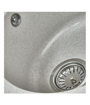 Гранитная кухонная мойка ZERIX ZS-6250R-07 Marble (ZX4550)