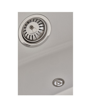 Кухонная мойка Zerix ZS-6250S-01 White (ZX4587)