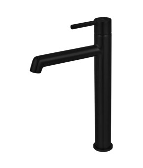 Смеситель для раковины высокий Koer KB-11029-05 Черный матовый (KR5488)