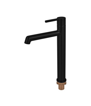 Смеситель для раковины высокий Koer KB-11029-05 Черный матовый (KR5488)